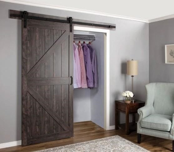 Exquisite Wood Grain Barn Doors